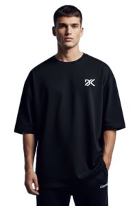 Round Neck Just Graphic Print Design T-Shirt For Men