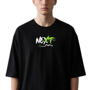 Round Neck Next Design Print T-Shirt For Men