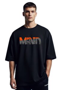 Round Neck Mind Of Future Print Design T-Shirt For Men