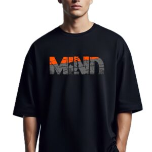 Round Neck Mind Of Future Print Design T-Shirt For Men